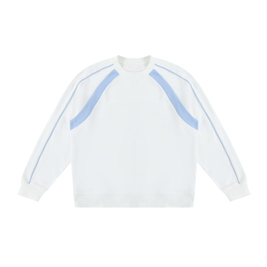 Unisex Color Block Crewneck Sweatshirt