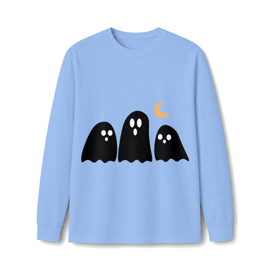 Long Sleeve Core Cotton Tee | Spooky hallowqueen