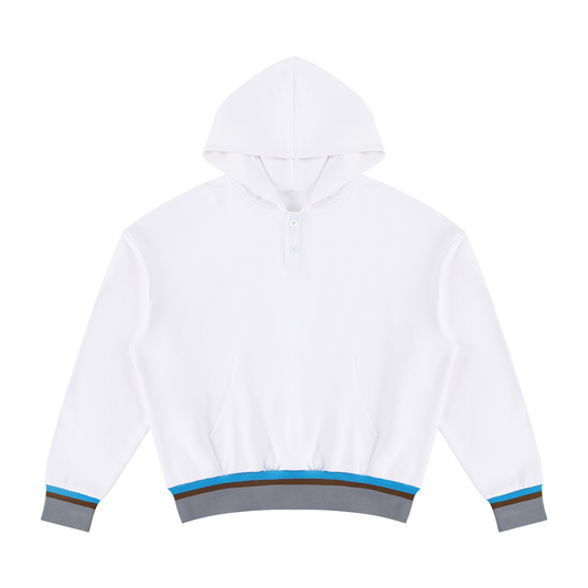 Unisex Oversized Color Block Boxy Hoodie