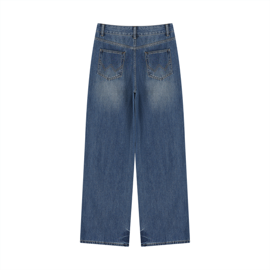 Women’s Vintage Wash Wide Leg Jeans