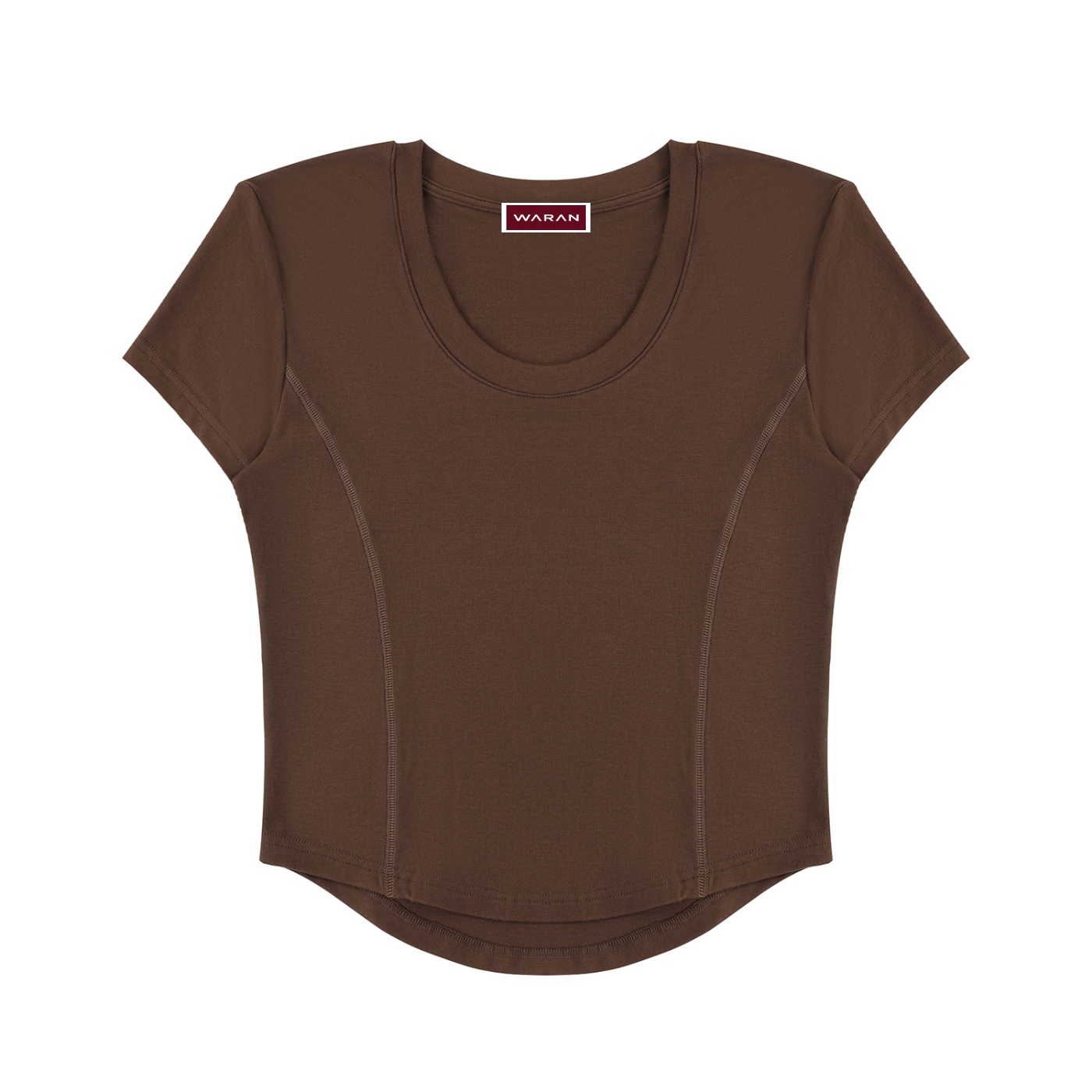 Women's Paneled Crop T-Shirt