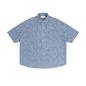 Unisex Boxy Vintage Wash Denim Shirt