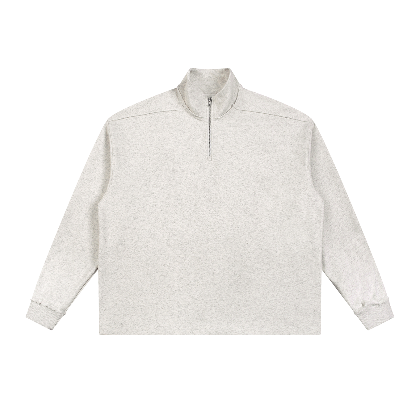 Waran Half-Zip Rolled Edge Fleece Sweatshirt