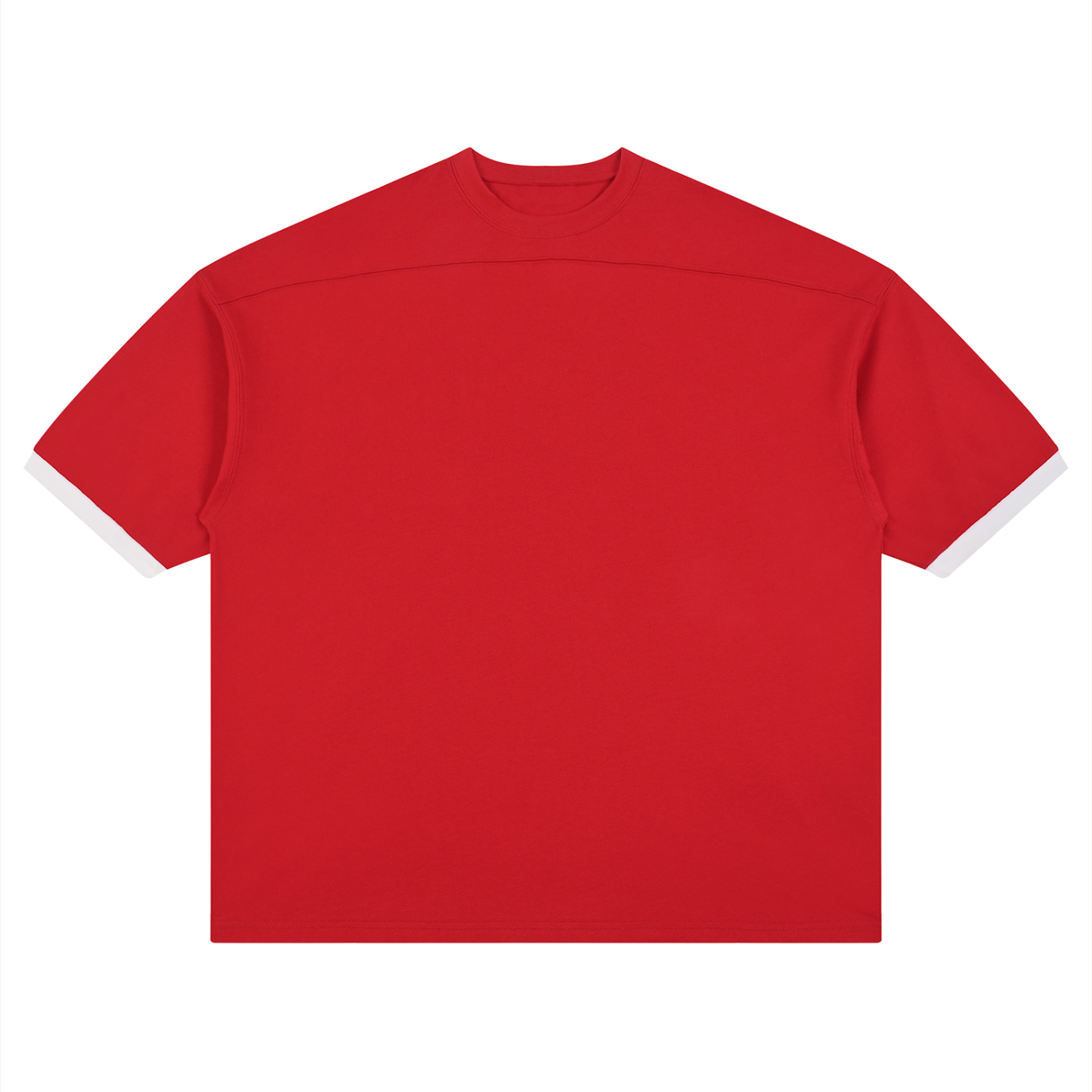 Unisex Color Block Drop Shoulder T-Shirt