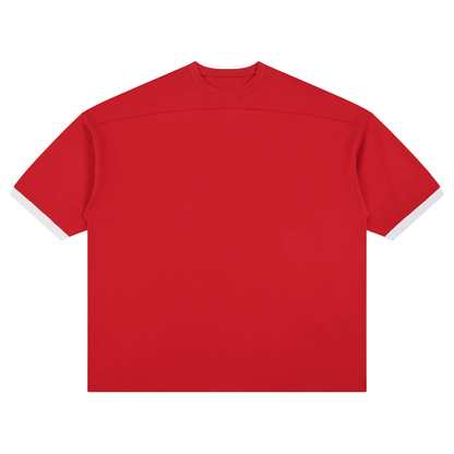 Unisex Color Block Drop Shoulder T-Shirt