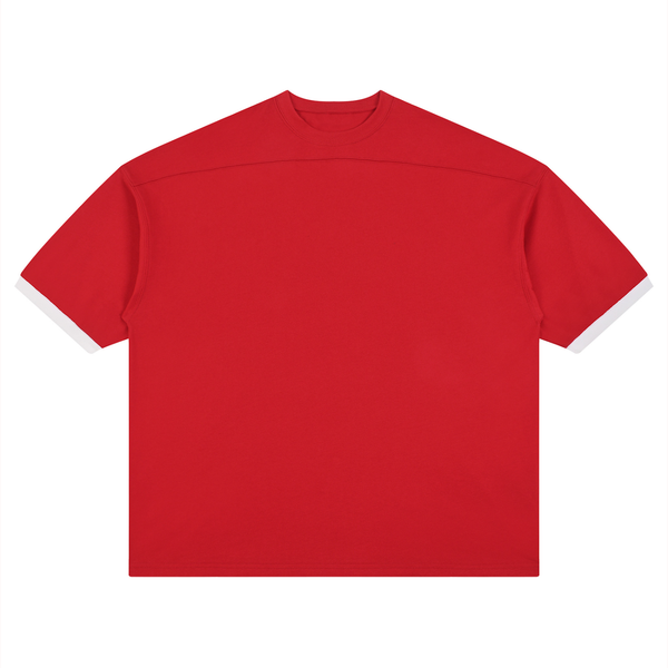 Waran Unisex Color Block Drop Shoulder T-Shirt