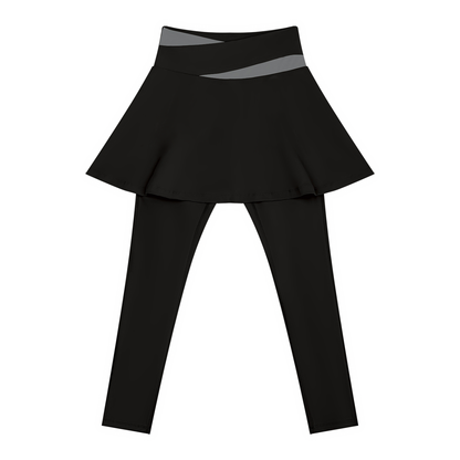 Women's Yoga Panelled Skorts