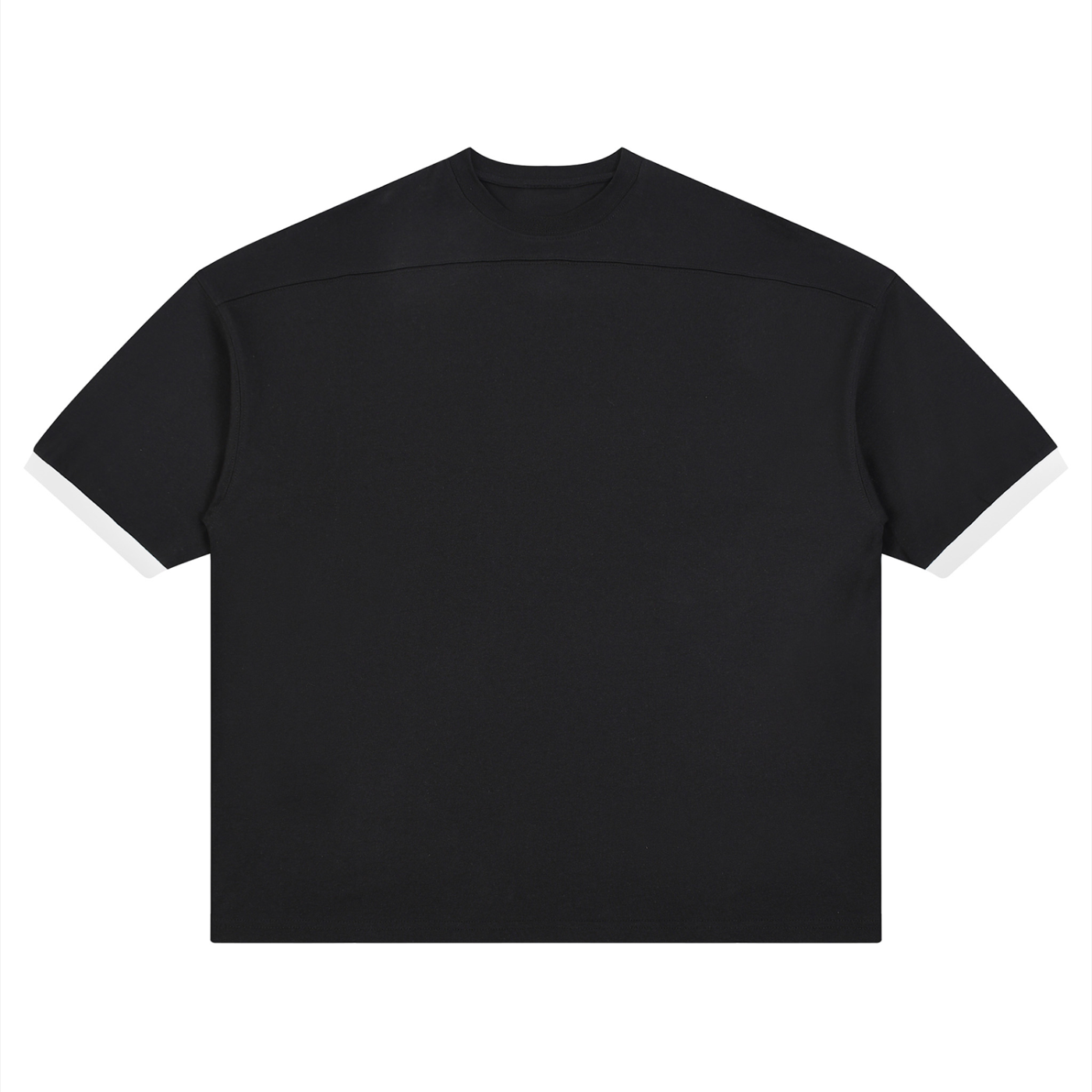Unisex Color Block Drop Shoulder T-Shirt