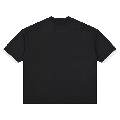 Unisex Color Block Drop Shoulder T-Shirt