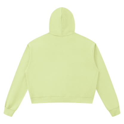 Unisex Boxy Raw Edge Hoodie