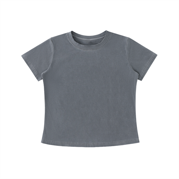 Waran Women’s Vintage Wash Slim Fit T-shirt