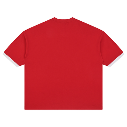Unisex Color Block Drop Shoulder T-Shirt
