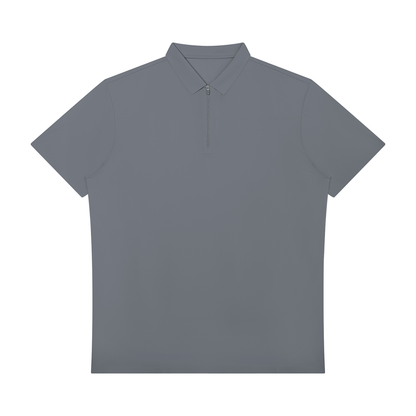 Men's Quarter-Zip Performance Polo Shirt