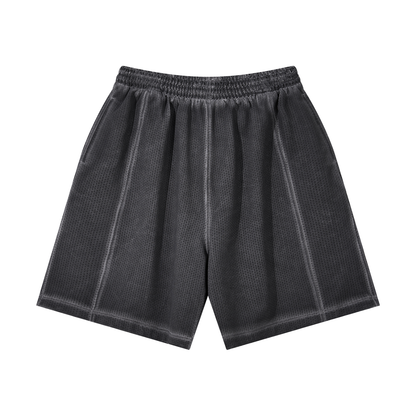 Unisex Vintage Wash Mesh Shorts