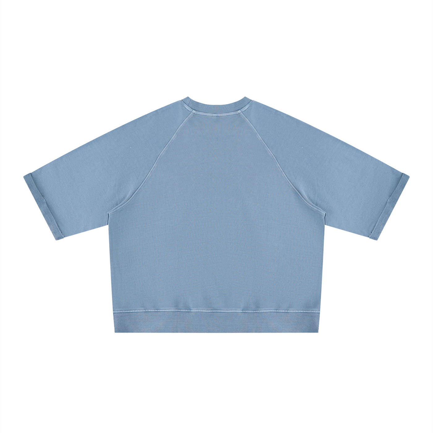 Unisex Vintage Wash Boxy Short Sleeve Sweatshirt