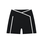 Women’s High Rise Color Block Yoga Shorts