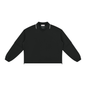 Boxy Collared Detachable Sweatshirt