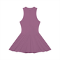 Women’s Ruched Sleeveless Full-Zip Dress
