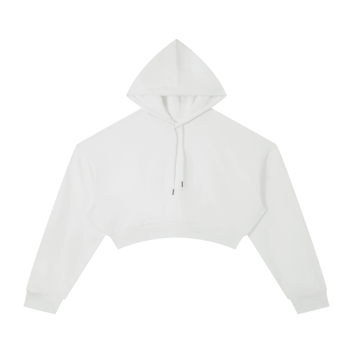 Womens Cropped string Hoodie