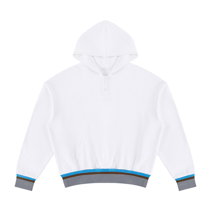 Unisex Oversized Color Block Boxy Hoodie