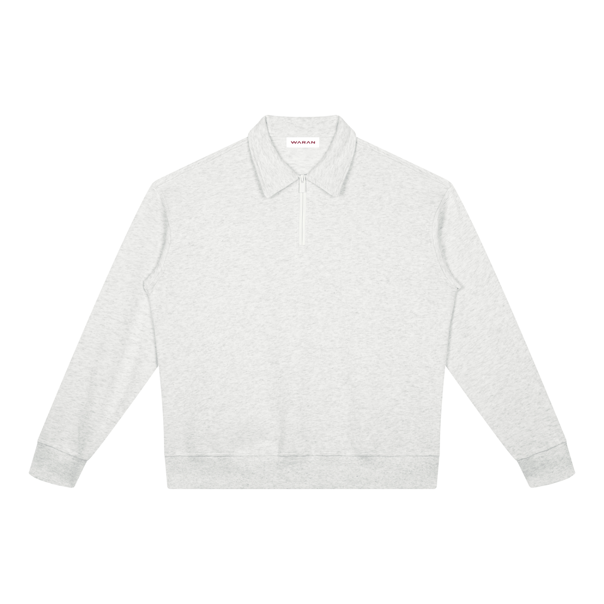 Unisex Boxy Quarter-Zip Sweatshirt