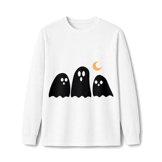 Long Sleeve Core Cotton Tee | Spooky hallowqueen