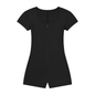 Women's Dual-Function Cape Tie-Waist Romper