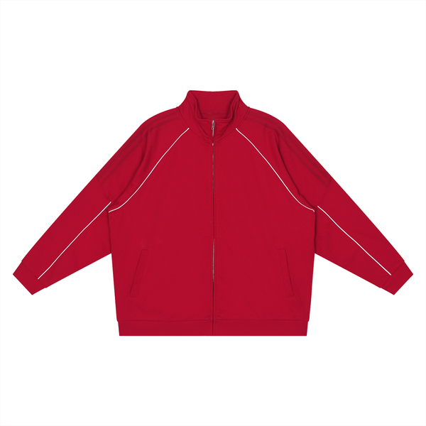 Waran Reflection Striped Raglan Sleeve Jacket 365GSM