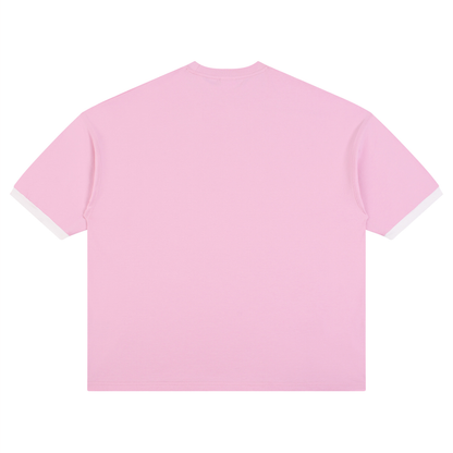 Unisex Color Block Drop Shoulder T-Shirt