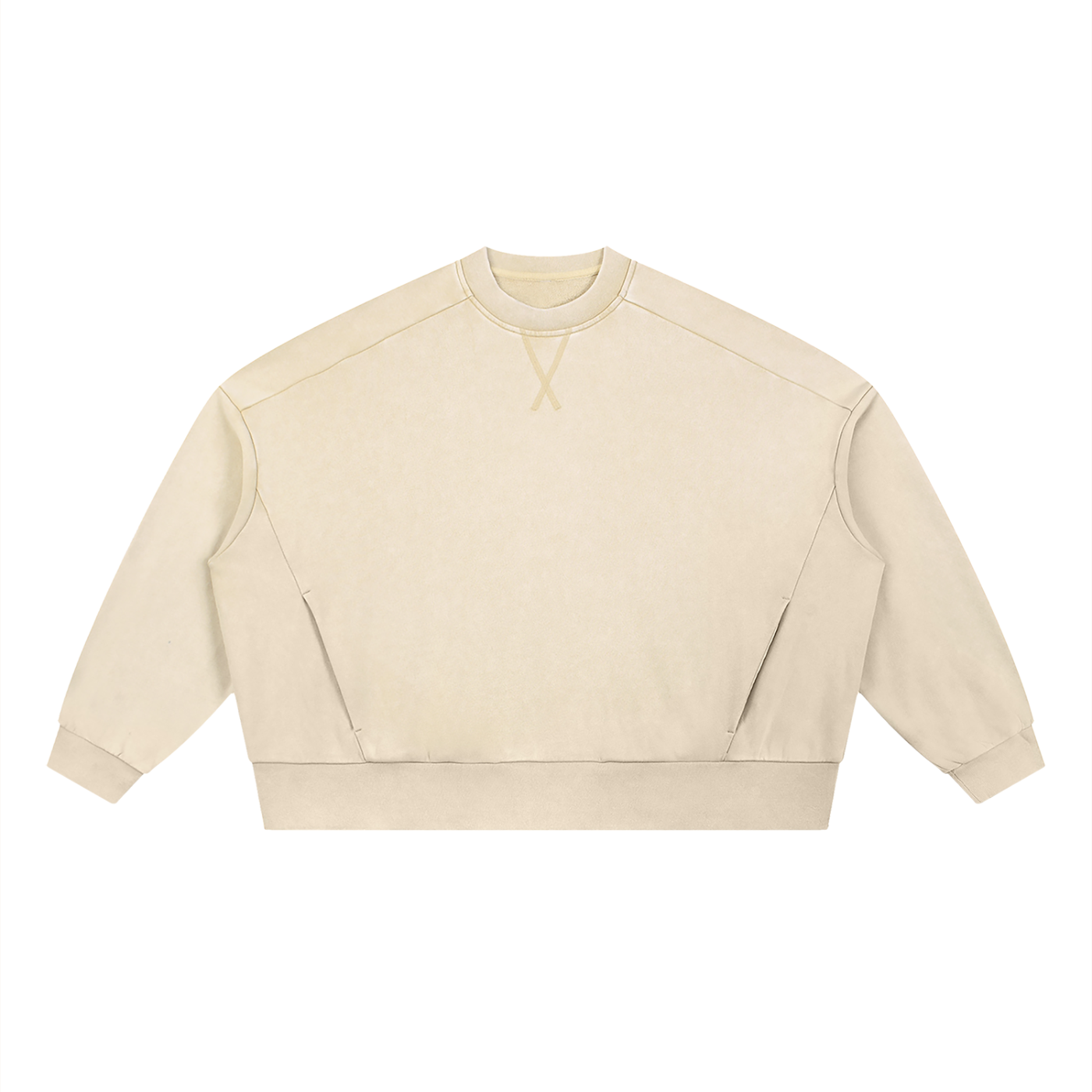 Waran Unisex Mineral Wash Boxy Sweatshirt