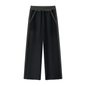 Women's Color Block Raw Hem Sweatpants