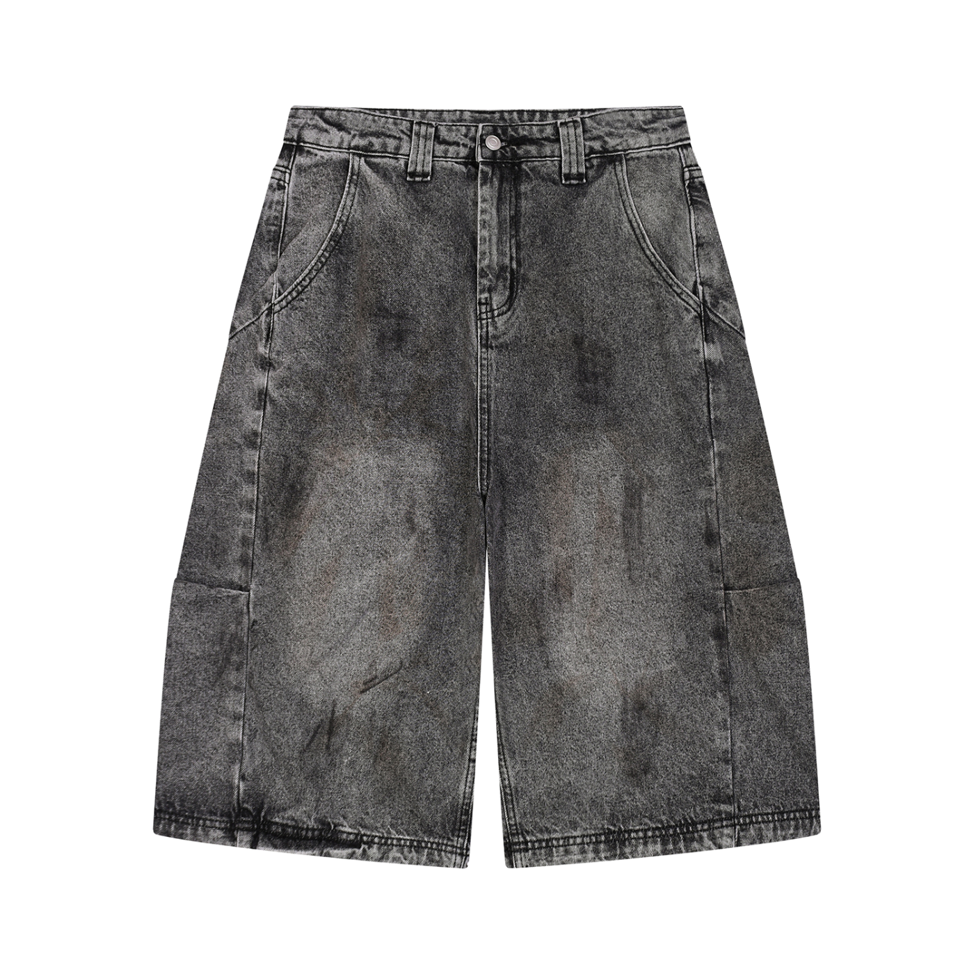 Men’s Vintage Wash Denim Jeans Jorts