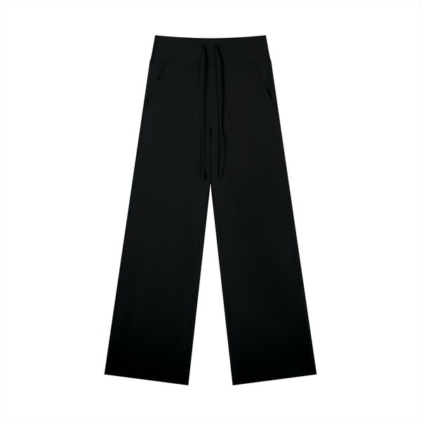 Pantalon de yoga droit taille haute pour femme