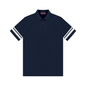 Women's Striped Color Block Polo Dress
