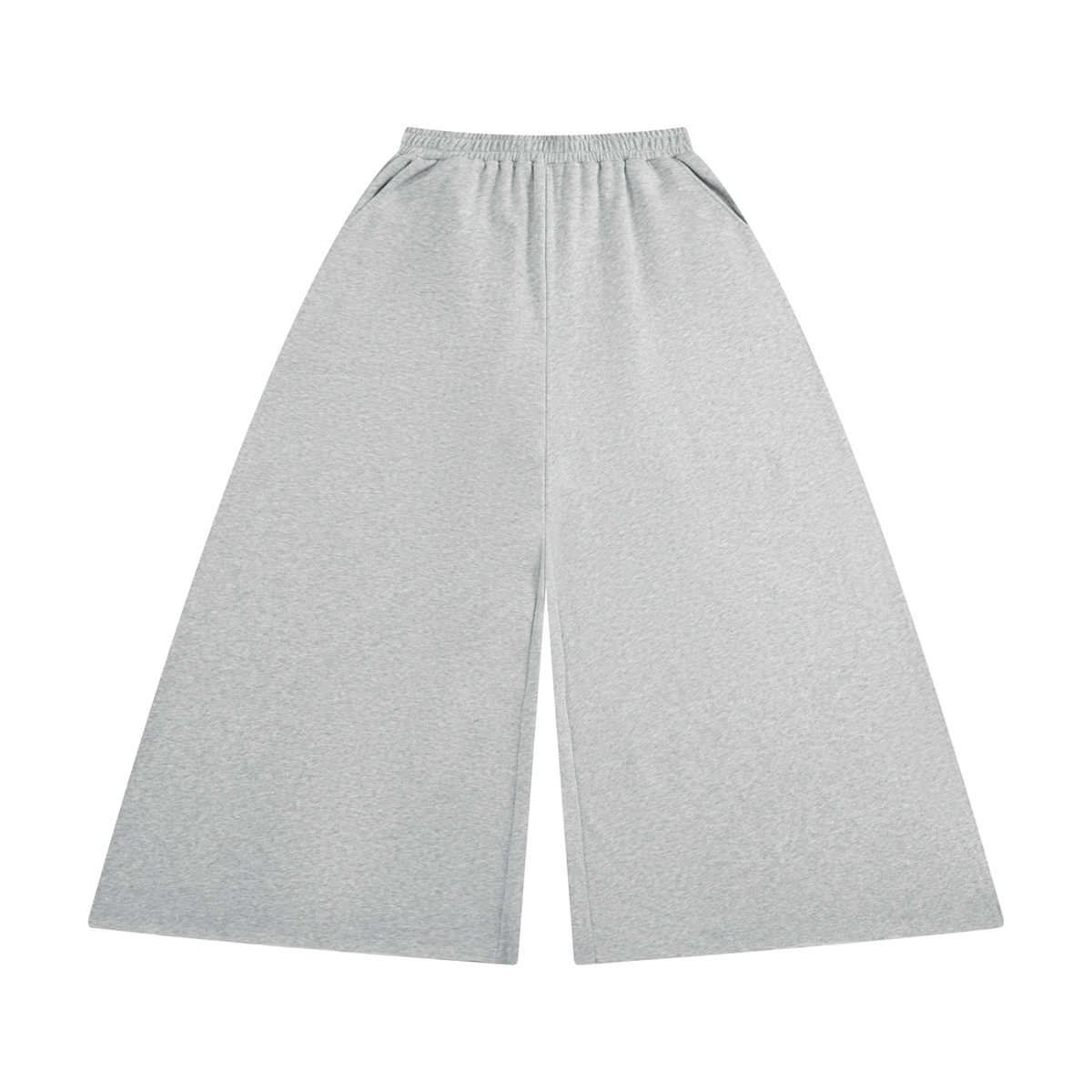 Women's Raw Edge Wide Leg Sweatpants