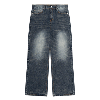 Men's Vintage Wash Denim Jeans