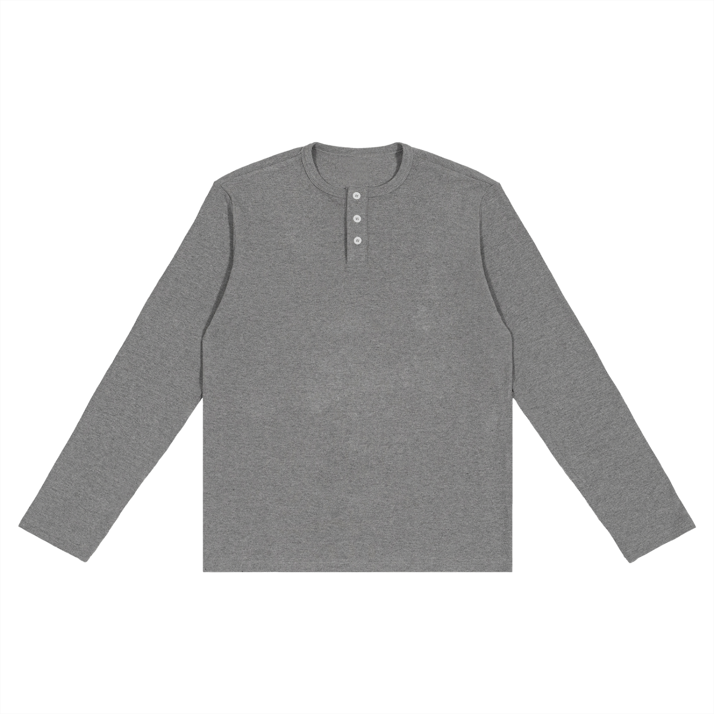 Long Sleeve Henley neck T-Shirt