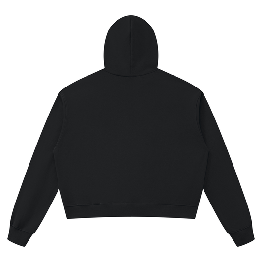 Unisex Boxy Raw Edge Hoodie