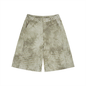 Waran Unisex Vintage Wash Plaid Shorts