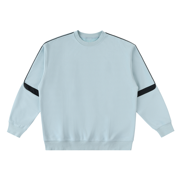 Waran Oversized Crewneck Taped Sweatshirt