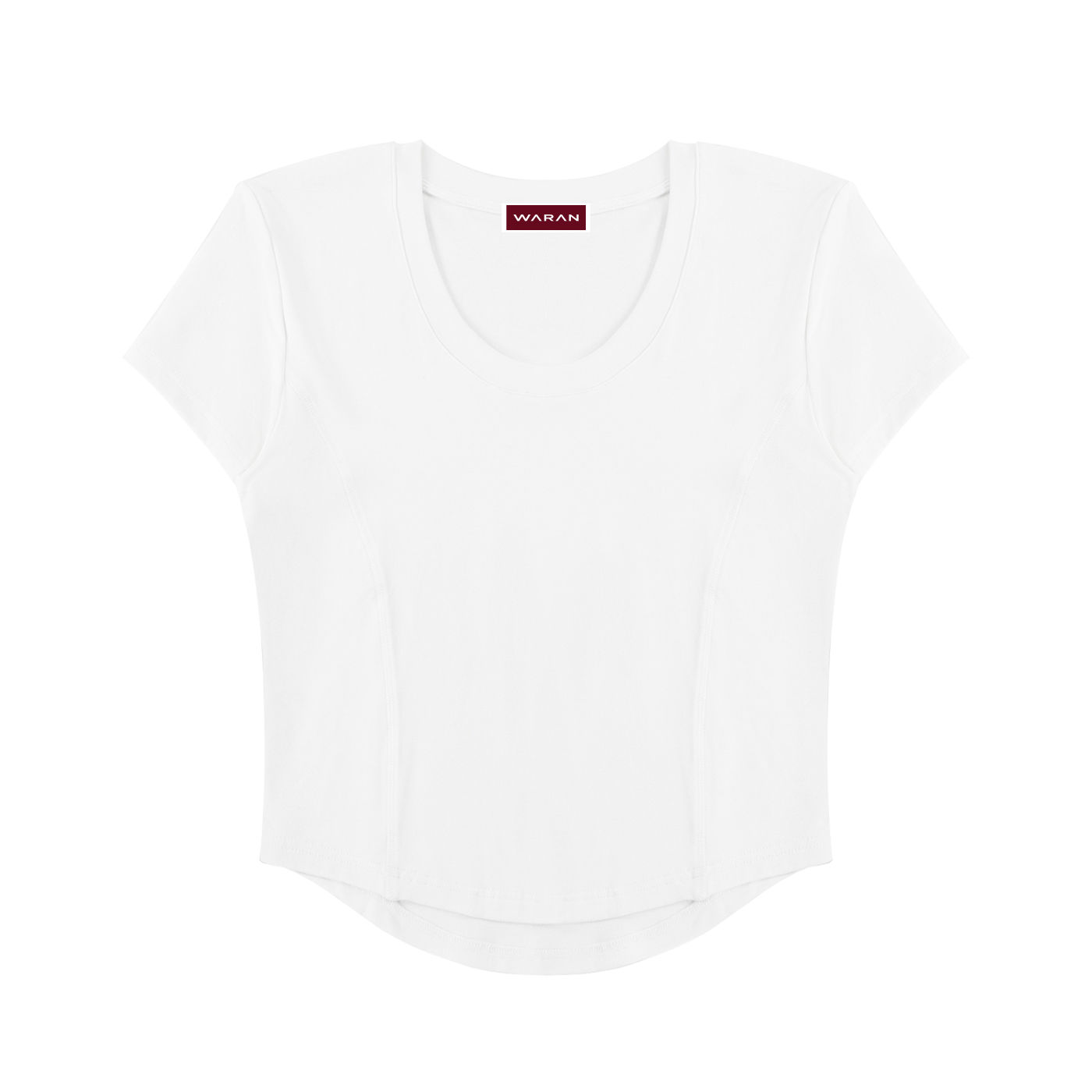 Women's Paneled Crop T-Shirt