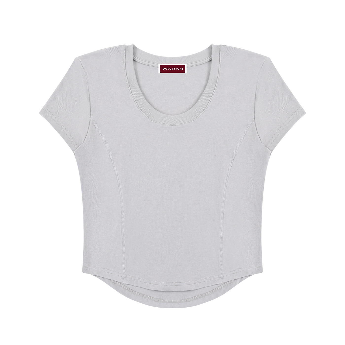 Women's Paneled Crop T-Shirt