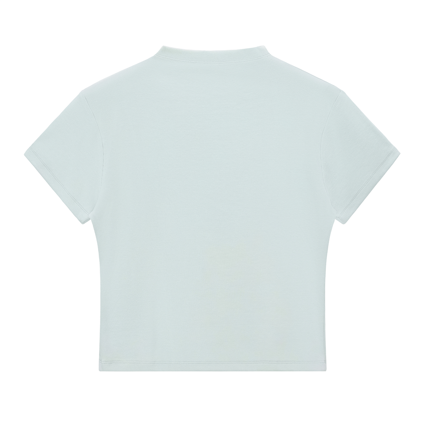 Womens Slim Fit Mock Neck T-Shirt