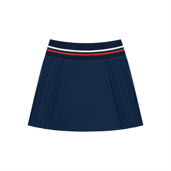 Mini-jupe plissée pour femme
