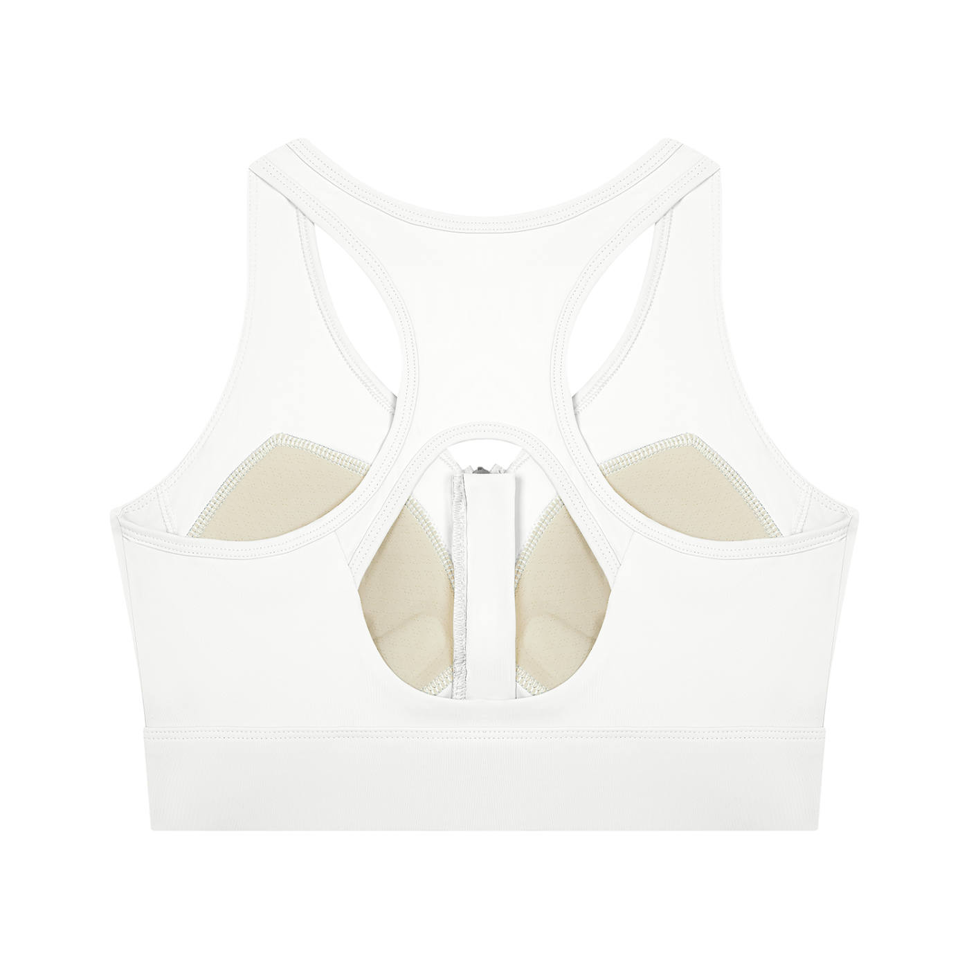 Women’s Cropped Zip Yoga Sports Bra