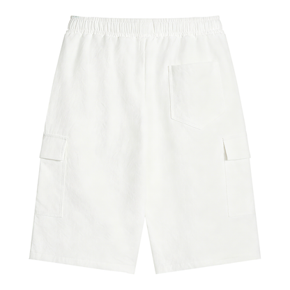 Unisex Drawstring Cargo Shorts