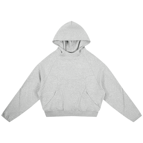 Waran Curved Panel Raglan Hoodie 350GSM
