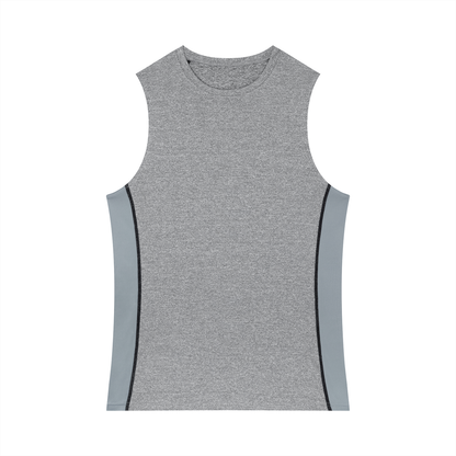 Men's Slim-Fit Topstitch Tank Top