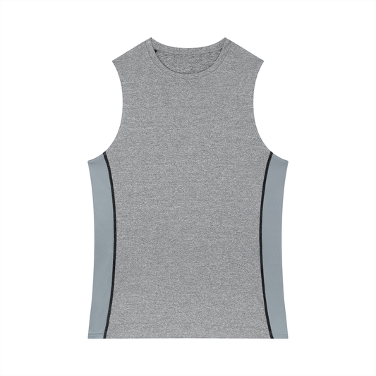Men's Slim-Fit Topstitch Tank Top