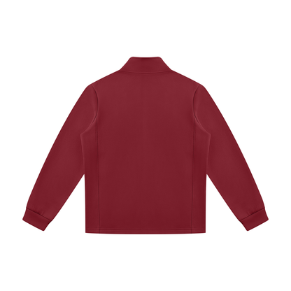 Unisex Stand Collar Track Jacket